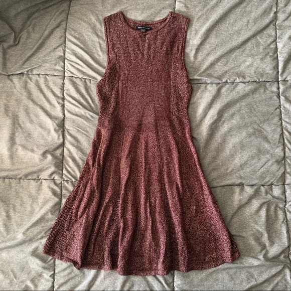 🔴 American Eagle maroon sweater dress - Picture 1 of 8
